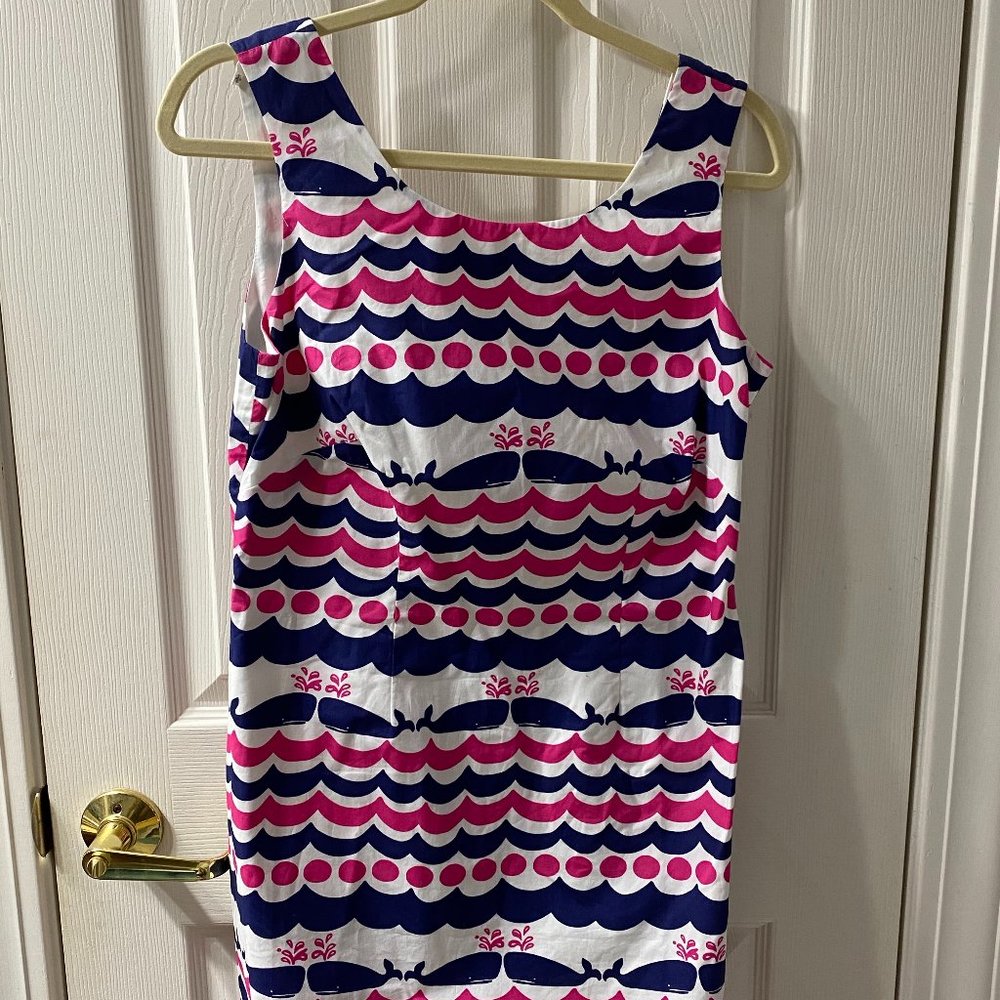 Lilly Pulitzer Delia shift in Whale(s) Tale(s)